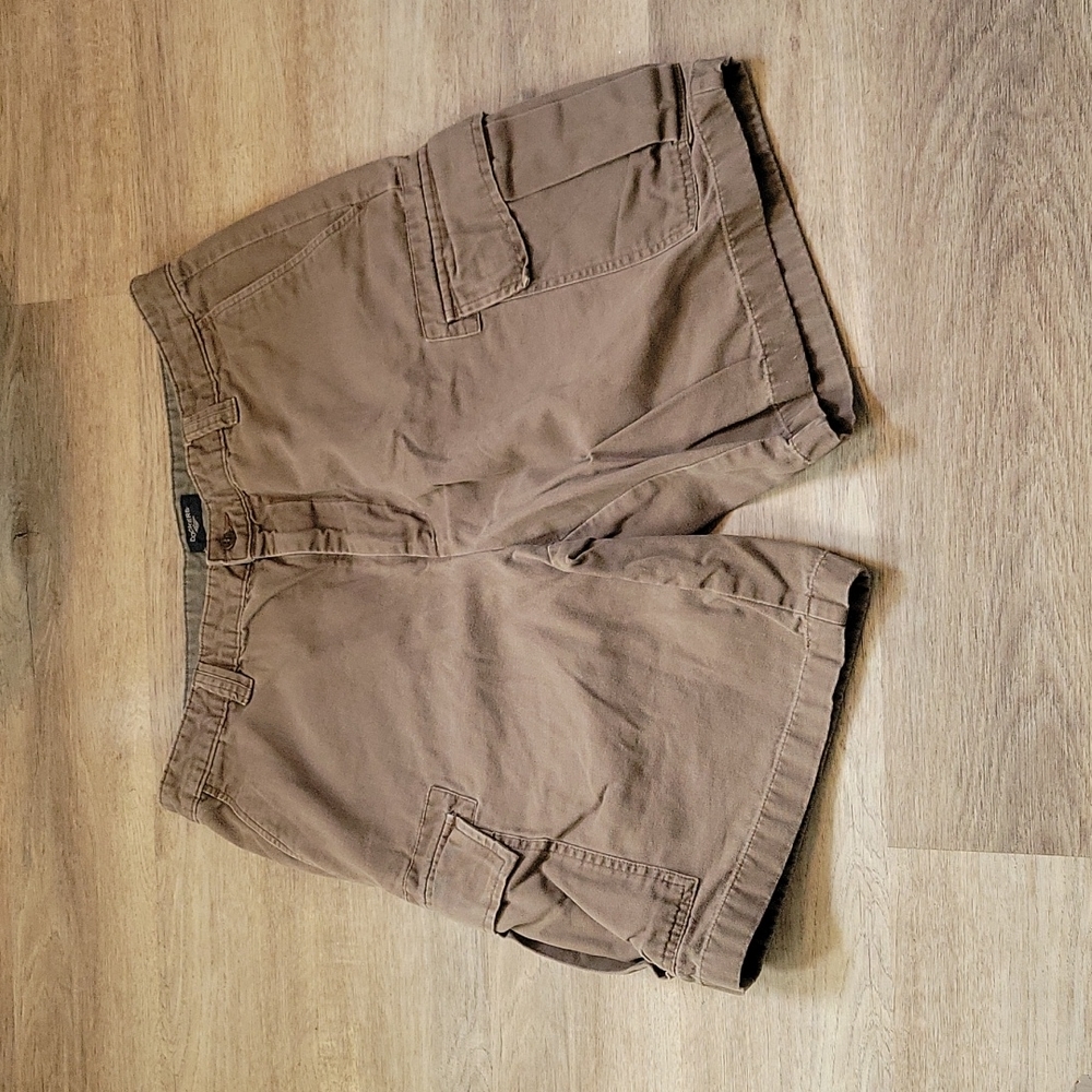 Dockers mens brown cargo shorts 36